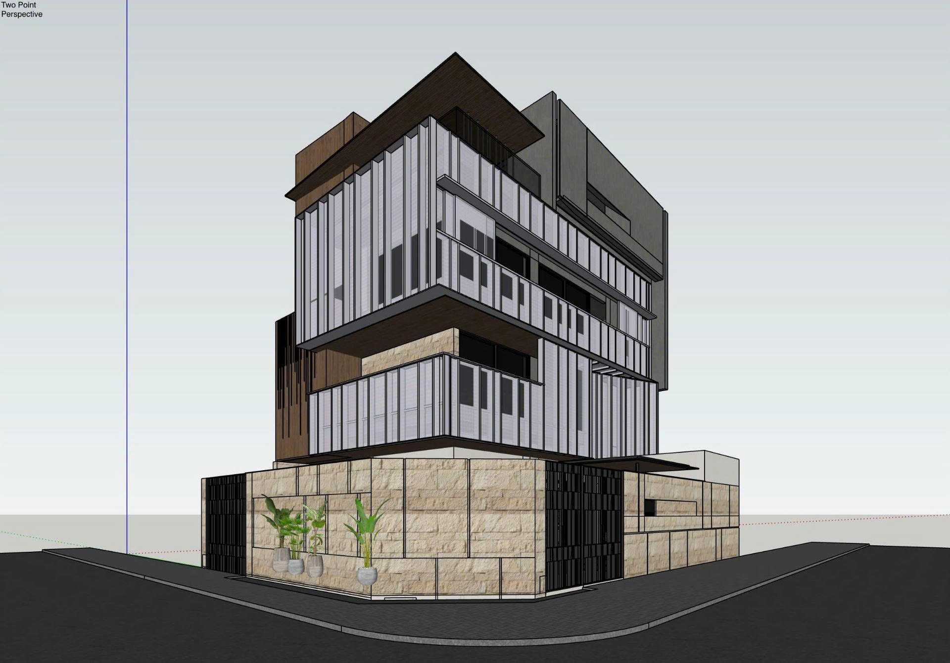 Ảnh thiết kế đầu vào trong bộ ví dụ Precision Rendering